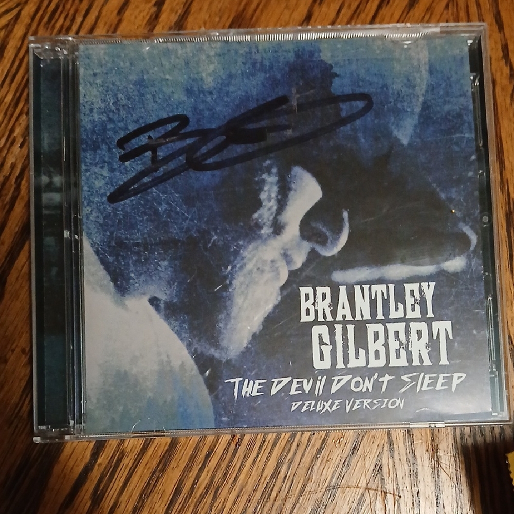 (Signed)Brantley‎ GILBERT ,The Devil Dont Sleep  Double Cd,